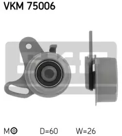 VKM 75006 SKF Натяжной ролик, ремень ГРМ